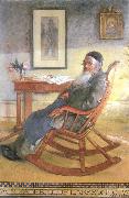 Carl Larsson My Father,Olof Larsson oil